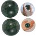 Kombiuda 2st Jade Fitness Handball - Silent Handmade Massage Balls for Hand Exercises & Home Decoration | Reusable Jade Massage Balls - Buy Online on GoSupps.com