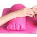 Pu Leather Nail Armrest Nail Pillow Hand Rest Detachable Manicure Hand Pillow Cushion Nail Art Accessories Tool for Nails Tech Rose Red - Buy Online on GoSupps.com