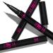 JOAH Line Up Liquid Eyeliner - Waterproof & Smudge Proof Blackest Black | Long Lasting Precision Brush Tip - 1 Count - Buy Online on GoSupps.com