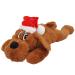 Nobby Xmas plush dog Schlappi 42 cm brown 1 piece 42cm