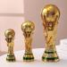 LNGODEHO 2022 World Cup Qatar Replica Trophy in Display Case - Resin Sculpture (10.6 inch) | Collect World Soccer's Biggest Prize - Buy Online on GoSupps.com