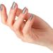 Bluesky Gel Nail Polish Himalaya Silver Glitter Grey - Autumn/Winter 2020 Collection | Long Lasting Chip Resistant | 10 ml (Pack of 1) - Buy Online on GoSupps.com