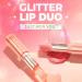 AMTS x True Beauty Glitter Lip Balm Stick Duo: Pearl Shimmer & Tinted Hydration for Dry, Cracked Lips - Buy Online on GoSupps.com