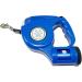 Retractable Dog Leash with Poop Bag Dispenser and LED Light 5M Strong Small Medium Large Dog Walking Training Extendable Lead up to 35kg Blue - Buy Online on GoSupps.com