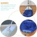 Zerodeko 2pcs Glass Cleaning Scraper Mop Disc Cover Cleaning Mop Squeegee for Window Cleaning Toy Lawn Mower Replacement Mop Base Mop Handle Bamboo Whip Wax Mop Iron Triangle 26X19cmx2pcs - Buy Online on GoSupps.com