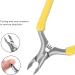 Nail Cuticle Trimmer Hygienic Built-in Spring Cuticle Trimmer with Protective Cover for Nail Salon (Yellow) - Buy Online on GoSupps.com