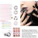 Nail Art Kit Nail Art Tools Kit DIY Nail Art Nail Art Polish Pen Tin Foil Paper - Buy Online on GoSupps.com