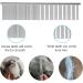 TanDraji 2 Pack Metal Dog & Cat Combs for Grooming | Stainless Steel, Rounded Teeth | Ideal for Removing Tangles & Knots on Long/Short Haired Pets - Buy Online on GoSupps.com