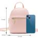Mini Leather Backpack Purse for Girls and Women - Small Blue Shoulder Bag - Buy Online on GoSupps.com