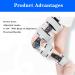 SFKLYU Adjustable Knee Joint Fixation Bracket - Post Knee Immobilizer Support for Men and Women | Ideal for Meniscus Tear & Arthritis - Buy Online on GoSupps.com