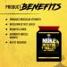 Nuke Nutrition T Bullets Testosterone Booster for Men - 60 Capsules - Natural Anabolic Supplement for Muscle Growth, Strength & Stamina - Buy Online on GoSupps.com