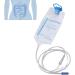 BStCar 1200ml Klistier Bag Kit - Portable Colon Cleansing Irrigator Set for Home & Travel - Ideal for Men & Women - Buy Online on GoSupps.com