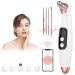 Blackhead Remover Pore Vacuum with Camera - Visual Blackhead Remover Vacuum with 3 Adjustable Suction Power and 5 Replacement Probes USB Rechargeable Gold