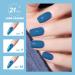 Mobray Dip Powder Nail Set - 6 Classic Blue Glitter Colors - Starter Kit for French Nail Art Manicure - DIY Salon Quality at Home - Great Gift for Women - Buy Online on GoSupps.com