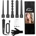 Culwad 5 in 1 Curling Wand Set - Multifunctional Ceramic Coating & Glove - 7-Part International Shipping - Buy Online on GoSupps.com
