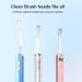 FOSOO Electric Toothbrush Replacement Brush Heads - 4 Count, Compatible with APEX/NOV/LUX Electric Toothbrush, Pedex Bristles - Buy Online on GoSupps.com