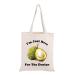Funny Durian Tote Bag Durian Lover Gift I m Just Here For The Durian Tropical Fruit Bag Fruit Lover Gift