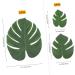 Zerodeko Personalized Gift 36 Pcs Home Decoration Supplies Artificial Leaves Fake Monstera Leaves Simulation Green Turtle Leaves Artificial Plants Household Personalised Gifts - Buy Online on GoSupps.com