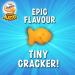 (Pack of 2) Gold fish Flavour Blasted Screamin' Salt & Vinegar Crackers 180g - Buy Online on GoSupps.com