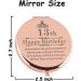 Cawnefil 13th Birthday Gift for Girls - Rose Gold Travel Compact Pocket - Sweet 13 Years Old Gift for Daughter, Bestie, Sister - Happy 13th Birthday Ideas for Her - Unique 13th Birthday Present - Buy Online on GoSupps.com