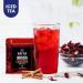 BLUE TEA - Hibiscus Cinnamon Herbal Tea - 36 Tea Bags (Pack of 2) | CAFFEINE FREE | Tangy & Spicy Tea | Gluten Free - Tin Pack - Buy Online on GoSupps.com