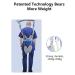Liulijun Transfer Still Sling - Full Body Lift Aid for Standing & Walking | Padded Support for Thighs Hips Waist & Back | Exercise Belt in Blue - Buy Online on GoSupps.com