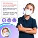 KF94 Kids Black Face Mask 50 PCS - 4 Layer Disposable Masks for Children - Buy Online on GoSupps.com