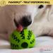 Pawsonly Feeding Ball for Dogs - Intelligent Toy for Small Medium & Large Breeds | Dental Care & Puppy Fun | 8 cm Green - Buy Online on GoSupps.com