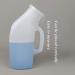 Potty Male Urinal Long Neck Incontinence Pee Bottle Clear Plastic 1200 Ml Spill Proof Device Portable Urinal Bottle Snap-On Lid - Buy Online on GoSupps.com