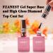 FZANEST Gel Base and Top Coat Set - Triple Long Lasting Base Gel Kit for Ultra Shine Diamond Finish Nail Polish - Buy Online on GoSupps.com