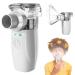 Portable Nebulizer Machine for Adults and Kids,Handheld Mesh Nebulizer with Mask Inhaler Mouthpiece for Breathing Treatment Suitable for Travel Home Daily use