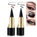 Aaiffey Gel Eyeliner Set - Waterproof Smudge Proof Eye-liner Pencil for Women - Long-Lasting Matte Black/Brown (04 Black + 03 Brown) - Buy Online on GoSupps.com