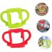 ibasenice 8 Pcs Silicone Bottle Handle Silicone Bottle Handle Bottle Grip Handle Nursing Bottle Handle Bottle Handles Milk Child Feeding Bottle 13.00X7.00X6.50CMx4pcs Assorted Colorx4pcs - Buy Online on GoSupps.com