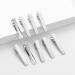 Wynameleri 42mm star hair clip silver secure hair clips grips for short hair 1.65" mini metal hair slide clips flat metal hair pins - Buy Online on GoSupps.com