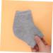 Healeved 6 Pairs Moisturizing Gel Socks Heel Sleeves Protectors Anti-Crack Socks Toeless Spa Socks Foot Socks Crack Heel Socks Spa Gel Socks Men and Women Pink Ordinary Casual Socks - Buy Online on GoSupps.com