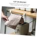 STOBAZA 4pcs Door Hook Over Door Towel Rack Door Behind Towel Stands Towel Hanging Rack Arc Towel Ring White 24X7X6CM - Buy Online on GoSupps.com