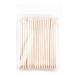 100Pcs Nail Art Orange Wood Stick Cuticle Pusher Remover Nails Care Tool