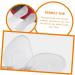 FRCOLOR 4 Pairs Silicone Heel Cushions - Wear-Resistant Transparent Heel Stickers & Adhesive Pads for Comfortable Foot Care | International Shipping Available - Buy Online on GoSupps.com
