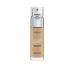 L'Or al Paris - Fluid Foundation - 24H Hydration - Hyaluronic Acid Formula - All Skin Types - Color: Golden Beige (3.D) - Perfect Match - 30 ml