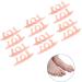 6 Pairs Unisex Toe Separator Bunion Corrector & Spacer Set - White (New Complexion) - Buy Online on GoSupps.com