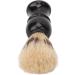 Ankroyu Men's Shaving Brush - Portable Wooden Handle Curved Design Foam Barn Cleaning Tool - Perfect for Home Salon - Buy Online on GoSupps.com