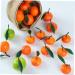 OUNONA Fake Fruits 10pcs Fake Fruit Orange Home Decor Simulation Oranges Realistic Fruit Artificial Fruit Decor Artificial Citrus Fruits Mini Artificial Fruit Ornament Foam Reward - Buy Online on GoSupps.com