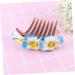 Angoily Bridal Hair Comb Bridal Hair Accessories Plumeria Flower Hair Side Comb Bridal Headdress Bride Insert Comb Hair Clip Hair Barrettes Women Hairpin French Hawaii Bridesmaid - Buy Online on GoSupps.com