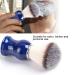 Beard Razor Brush | Men's Shaving Brush with Resin Grip | Perfect Gift for Dads & Friends | Blue Nylon Wool Handle - Buy Online on GoSupps.com