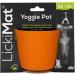 Lickimat Yoggie Pot - Durable Rubber Treats for All Dog Sizes | Fun & Enrichment | Sunset Chevron Design - Buy Online on GoSupps.com