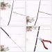 XINMEIWEN Hair Extension Kit with Pulling Hook Bead Device Tool & 200 Silicone Lined Micro Rings - Professional Styling Accessory (Beige) - Buy Online on GoSupps.com