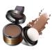 Hairline Powder Instantly Hairline Shadow Quick Cover Grey Hair Root Concealer Eyebrows & Beard Line Thin Hair Root Dye Touch Up Windproof&Sweatproof Hairline Powder for Women and Men(Light Yellow)