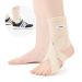 NEOFECT Drop Foot Brace Beige Right AFO Foot Drop Brace for Walking, Drop Foot Brace with Shoes, Stroke Recovery Equipment, Foot Drop Brace for Sleeping, Adjustable Ankle Brace
