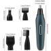TEMKIN 4-in-1 USB Electric Nose Hair Trimmer - Ear Beard & Eyebrow Hair Removal Device for Men - Buy Online on GoSupps.com