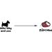 Z M Mini Retractable Dog Leash for Pets Under 26lbs Retraction Tangle-Free 10ft Nylon Ribbon One Hand Multifunction Lock and Detachable Bite Resistant Extender (Mini Red) Mini Red - Buy Online on GoSupps.com